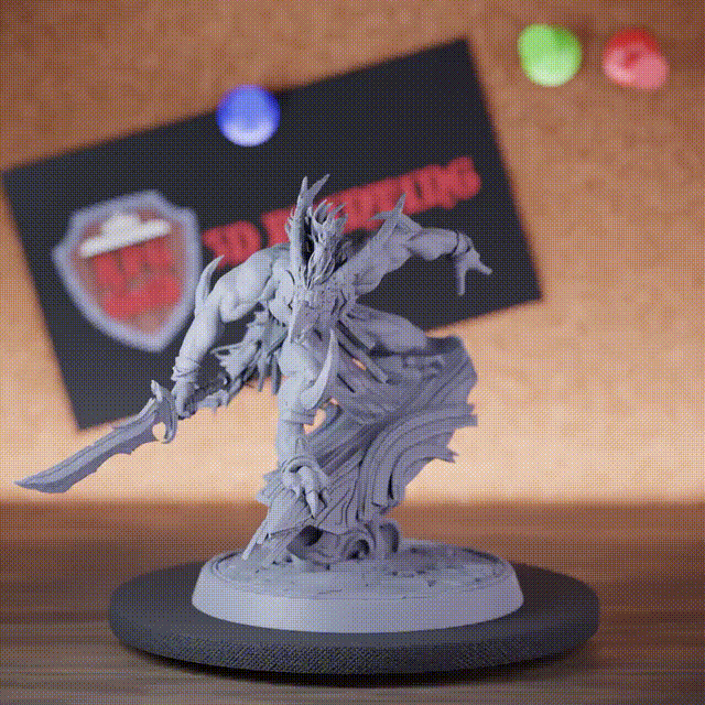 Dämon 5e | DnD Infanterie Schwert Gleitender Dämon Miniatur 