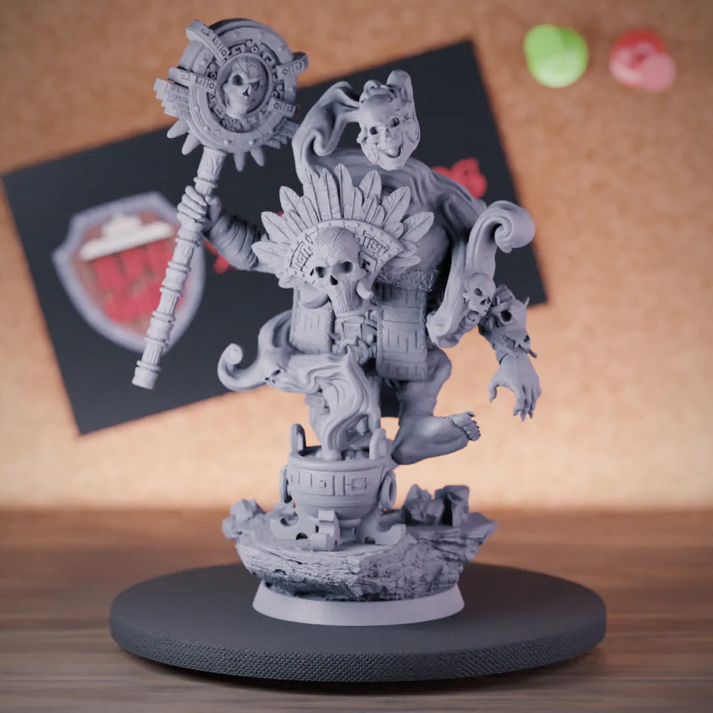 Troll 5e | DnD Troll Shaman Dark Mage Miniature