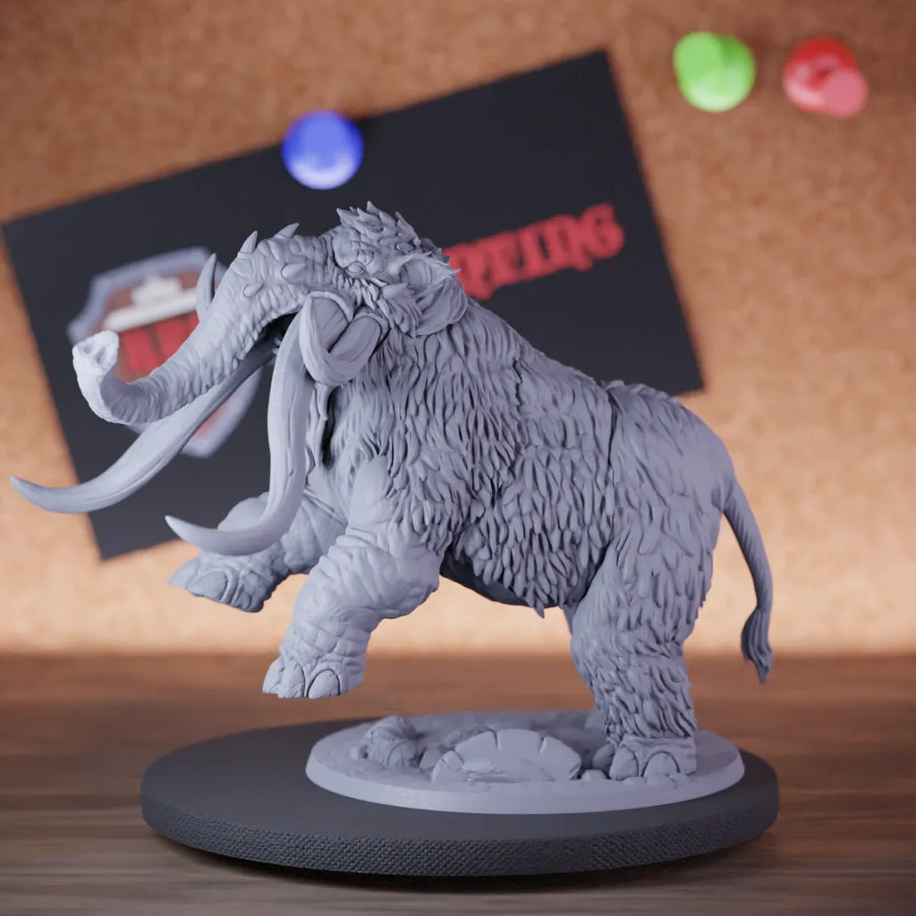 Mammoth 5e | DnD Mammoth Savage Beast Miniature