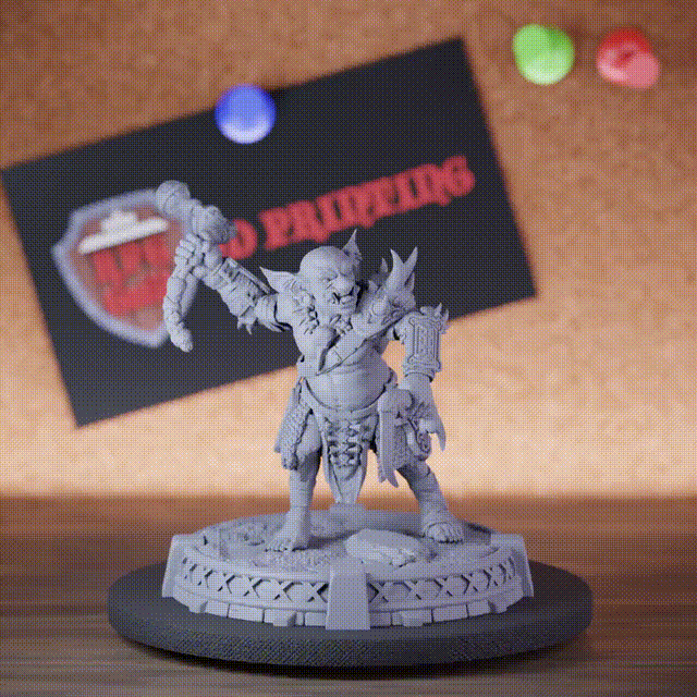 Goblin 5e | DnD Goblin Cleavertooth Defender Miniature