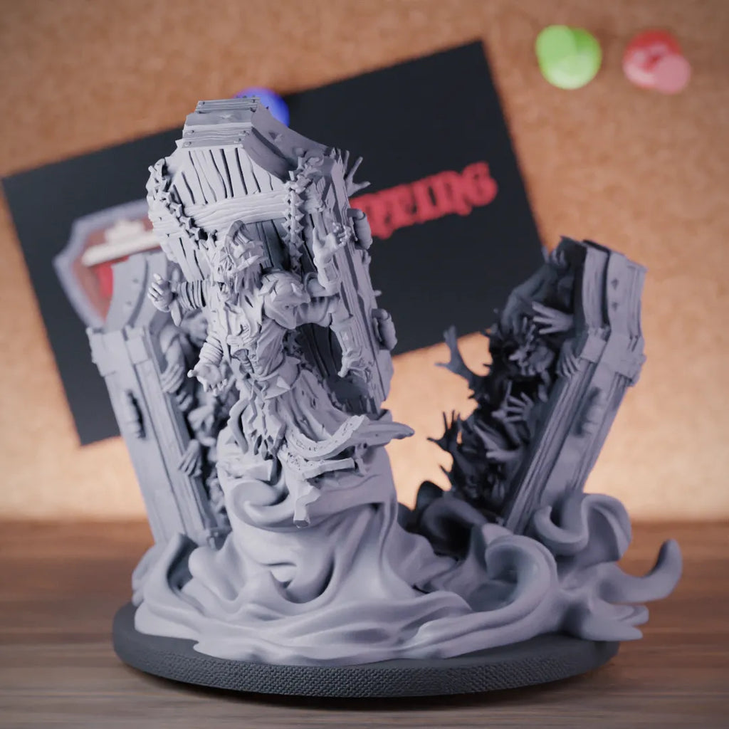 Undead 5e | DnD Cursed Tombs Ghost Miniature the Soul Bearer