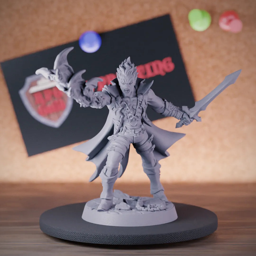 Vampire 5e | DnD Vampire Warlock Spellcaster Miniature