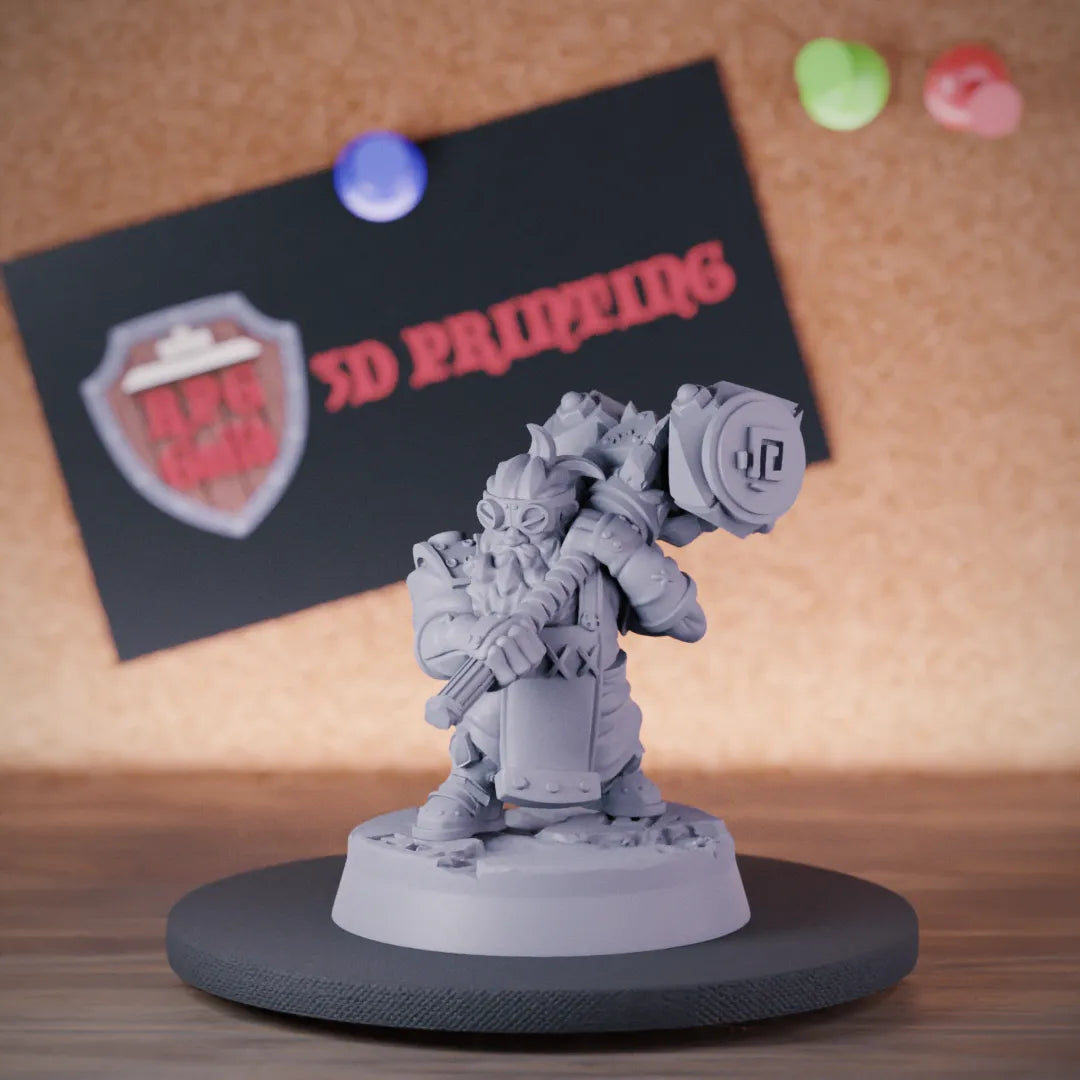 Dwarf 5e | DnD Dwarf Tunnel Fighter Miniature