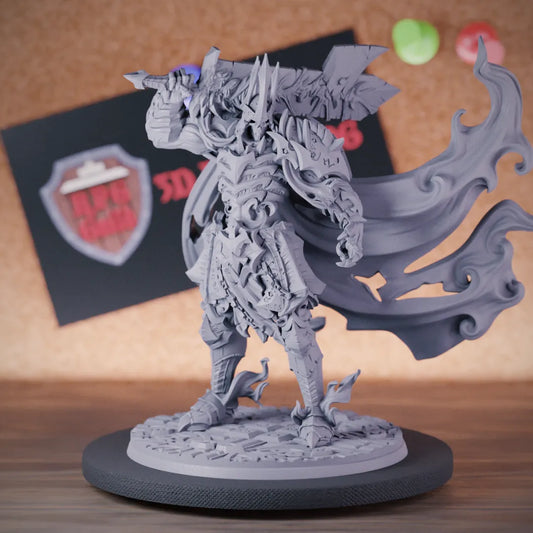 Undead 5e | DnD Undead Knight Miniature the Specter King