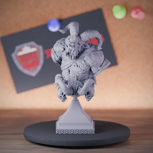 Demon Bust | DnD Demon Miniature