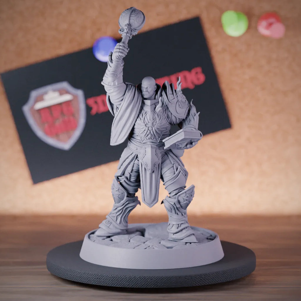 Paladin 5e | DnD Paladin Crusader Commander Miniature 