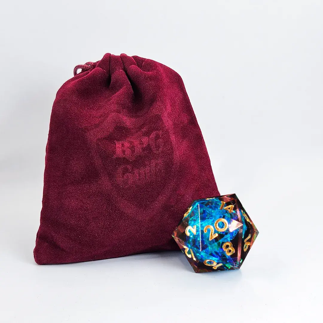 Handmade DnD Dice | Dice Set of 7 | Dark Arcane