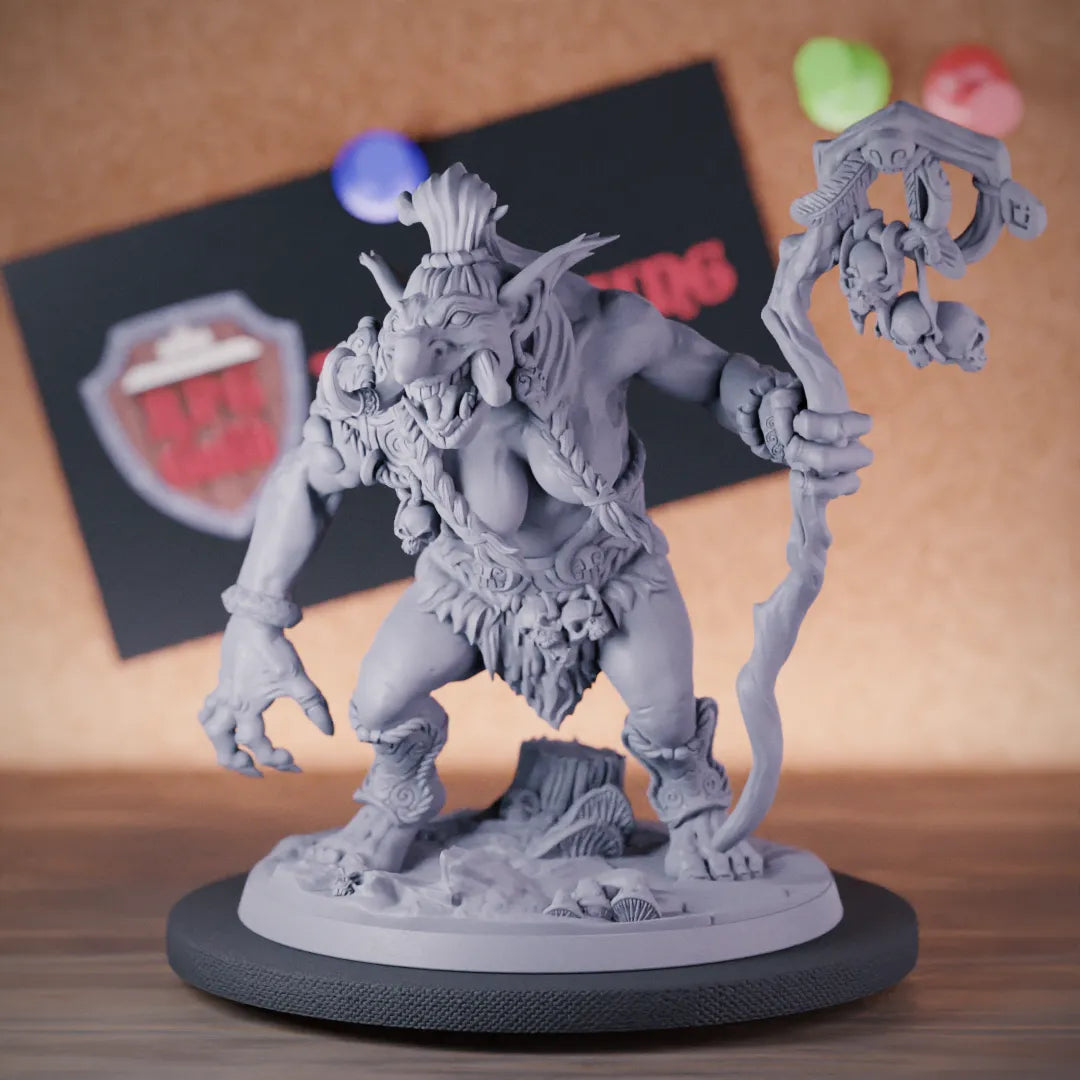 Troll 5e | DnD Troll Hag Shaman Witch Miniature