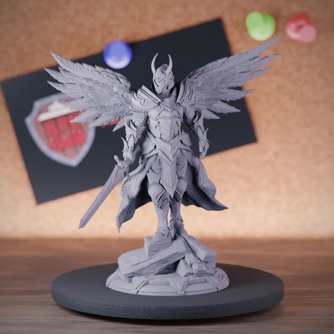 Aasimar 5e | DnD Angel Paladin Fighter Miniature 