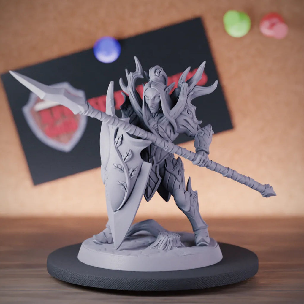 Forest Elf 5e | DnD Elf Infantry Spear Miniature