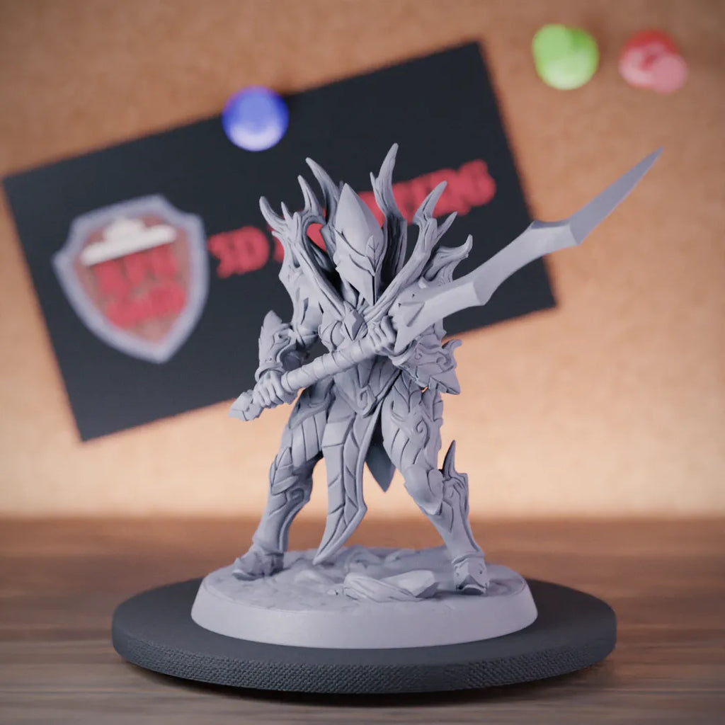 Forest Elf 5e | DnD Female Elf Warrior Longsword Miniature