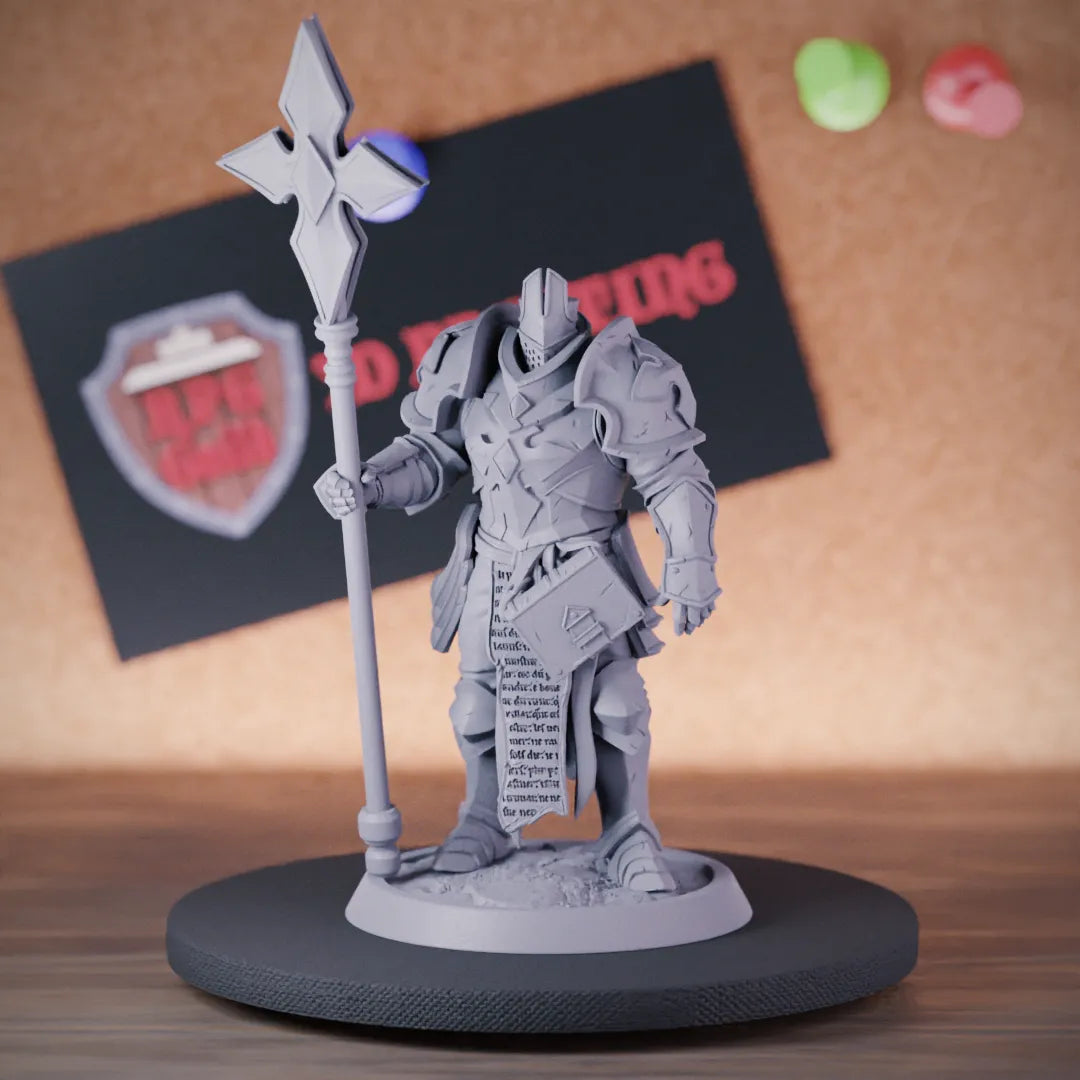 Cleric 5e | DnD Cleric Templar Crusader Miniature 