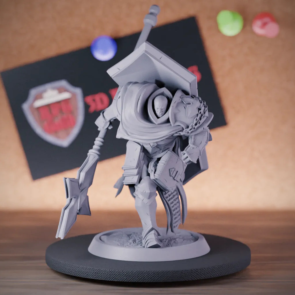 Paladin 5e | DnD Paladin Cleric Warrior Shield Miniature