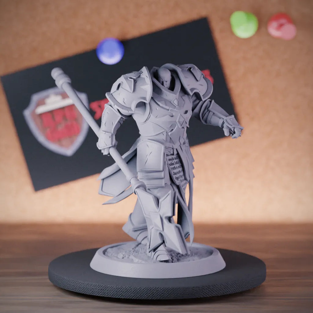 Paladin 5e | DnD Paladin Cleric Warrior Spear Miniature