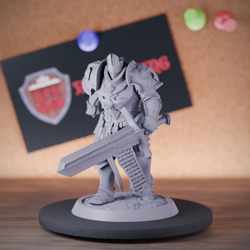Knight 5e | DnD Human Templar Paladin Miniature 
