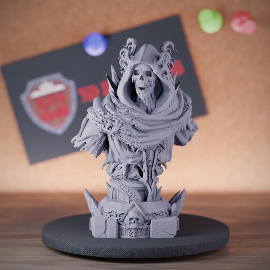 Lich Bust | DnD Lich Miniature