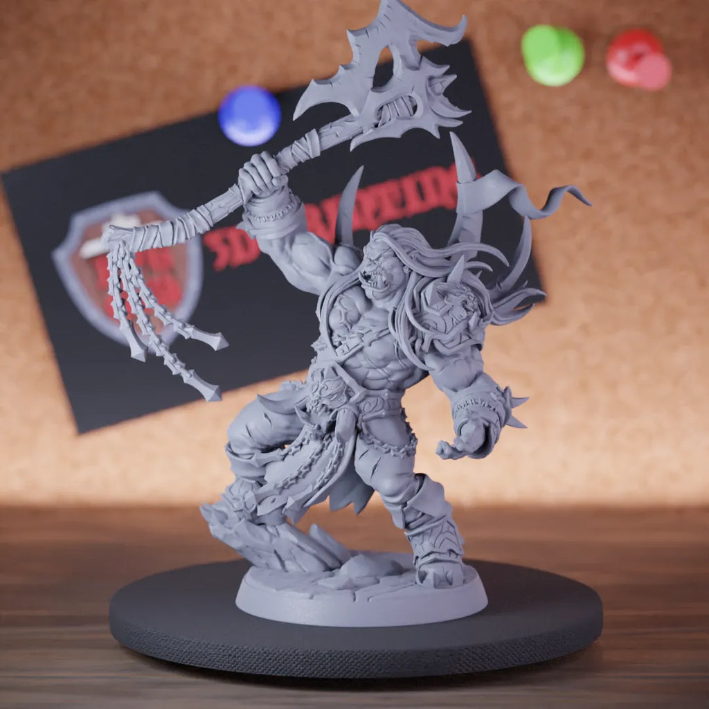 Orc 5e | DnD Orc Warlord Monster Miniature