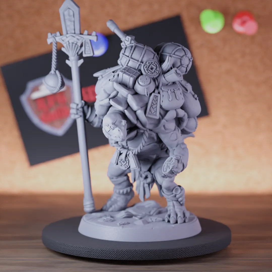 Tortle 5e | DnD Tortle Traveling Merchant Seer Miniature