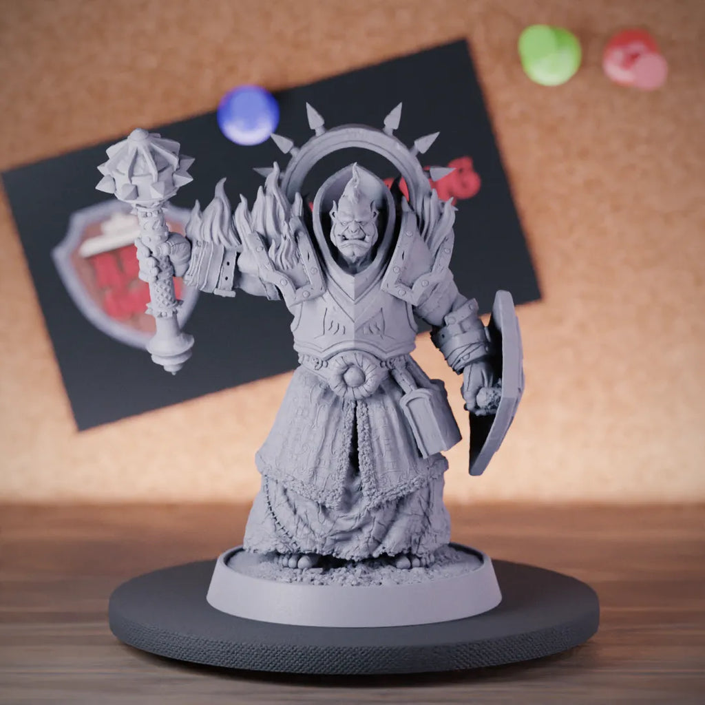 Orc 5e | DnD Orc Undying Warlock Miniature