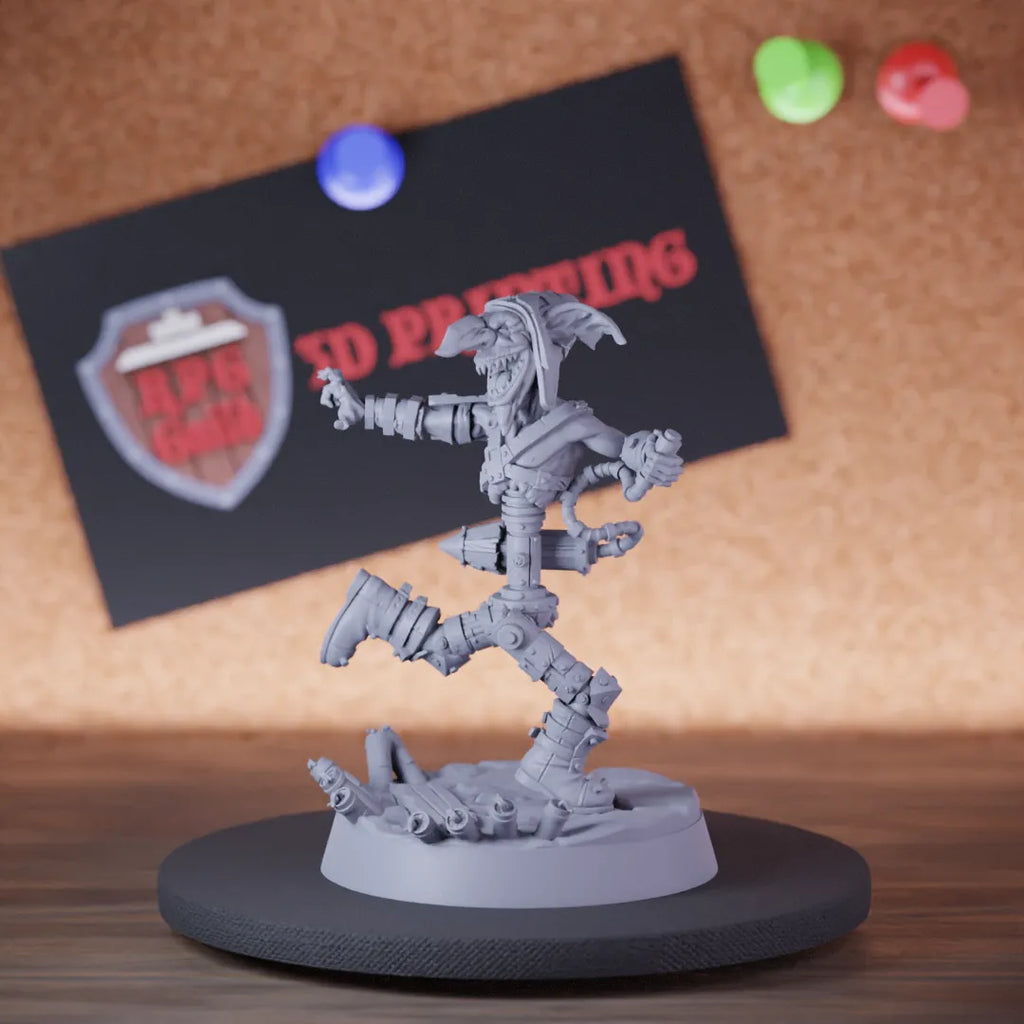 Goblin 5e | DnD Machine Goblin Rocket Miniature