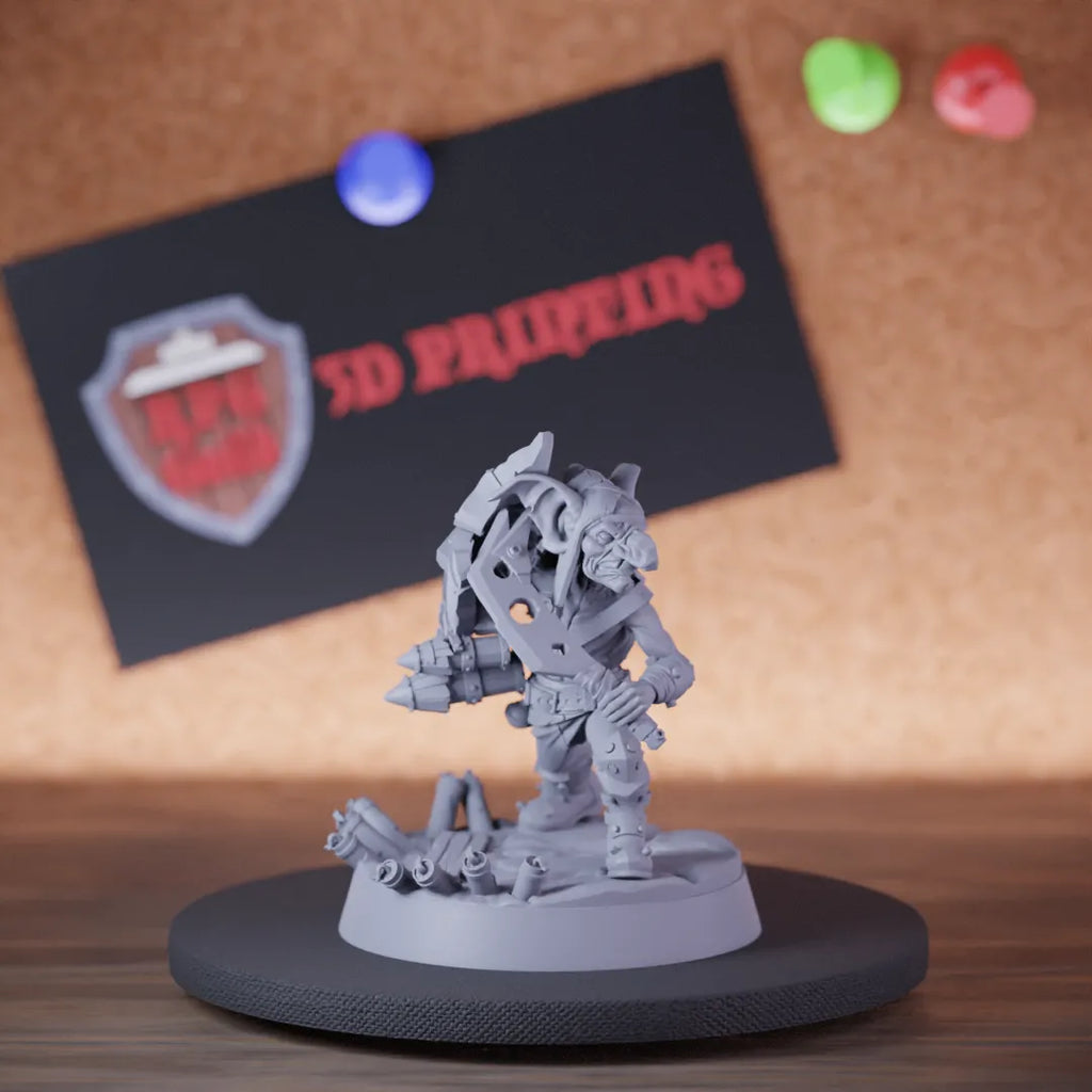 Goblin 5e | DnD Goblin Warrior Knife Miniature