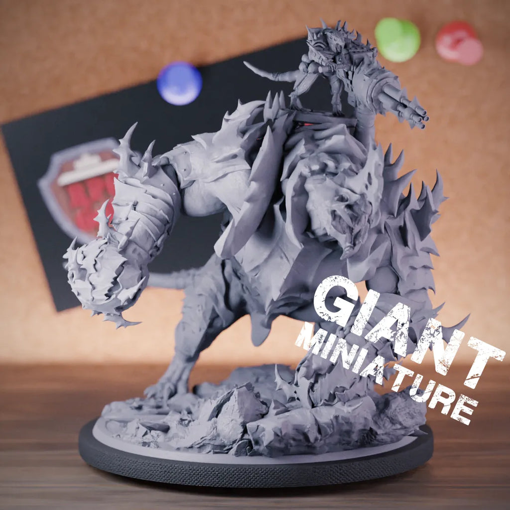 Ratmen 5e | DnD Machine Gun Ogre Miniature