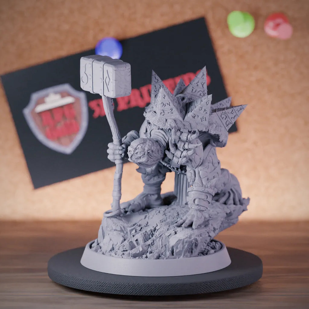 Tortle 5e | DnD Tortle Warlock Shaman Miniature