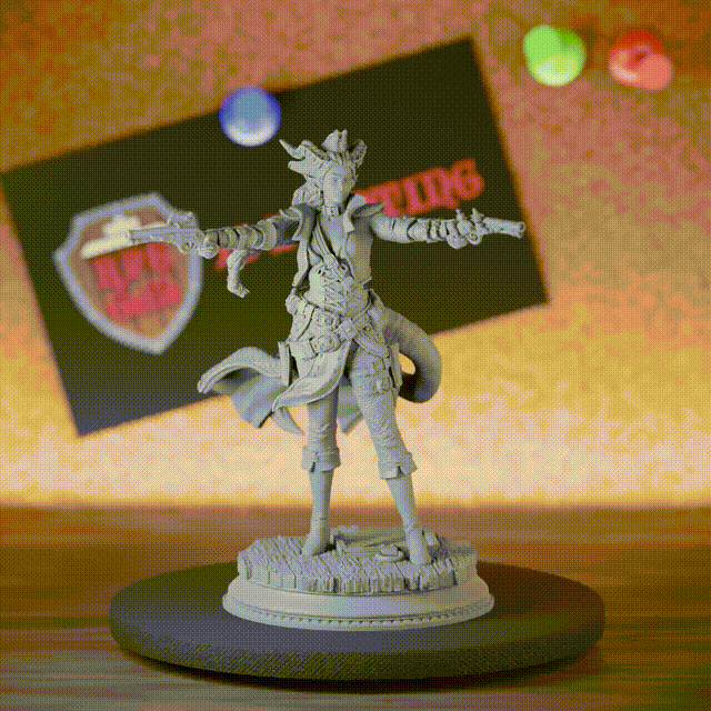 Tiefling 5e | DnD Rogue Mystic Trickster Miniature