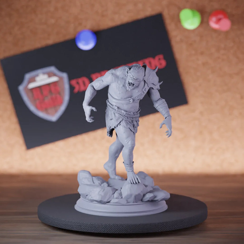 Trogg 5e | DnD Trogg Orc Monster Miniature