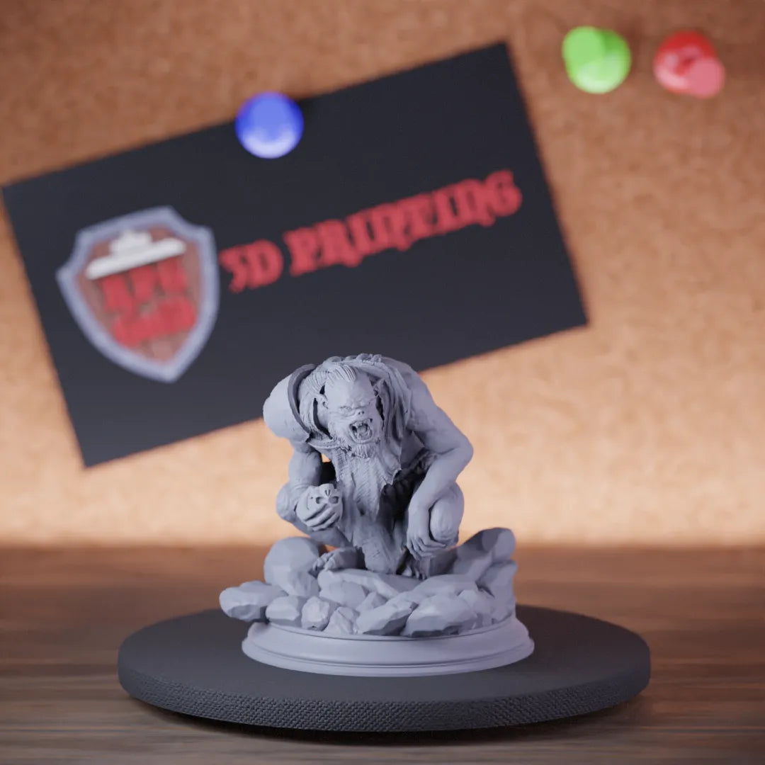 Trogg 5e | DnD Trogg Evil Monster Miniature