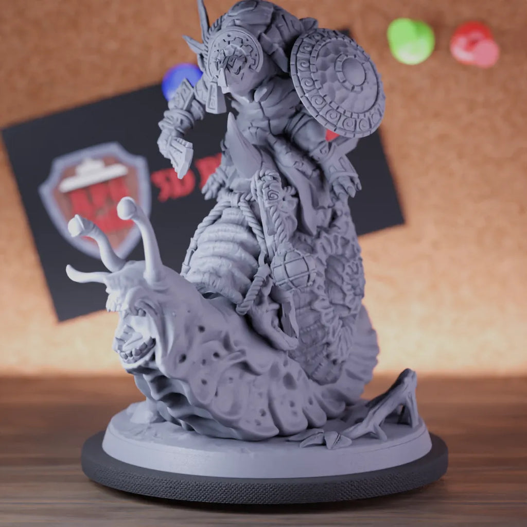 Tortle 5e | DnD Tortle Warrior Snail Rider Miniature