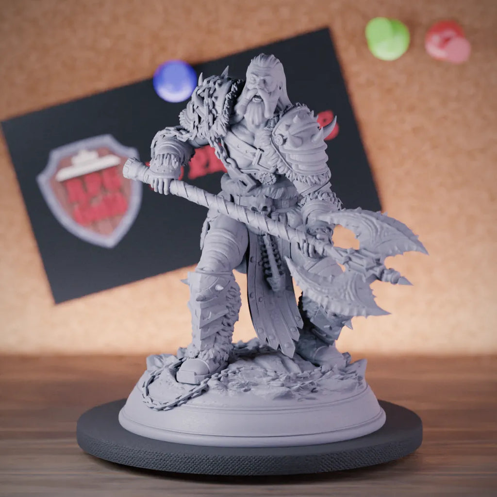Frost Giant 5e | DnD Frost Giant Barbarian Miniature
