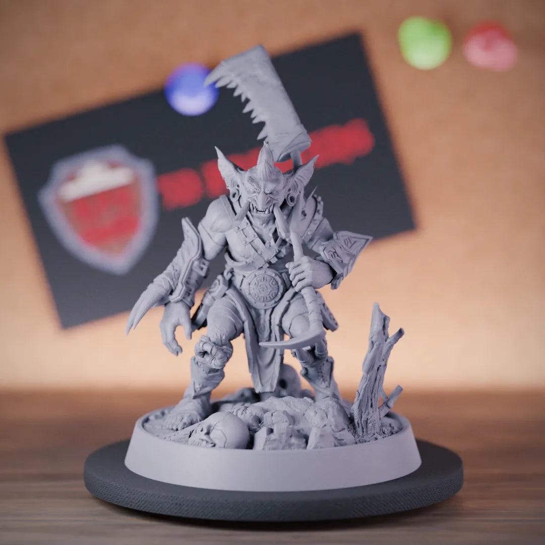 Goblin 5e | DnD Goblin Evil Fighter Miniature