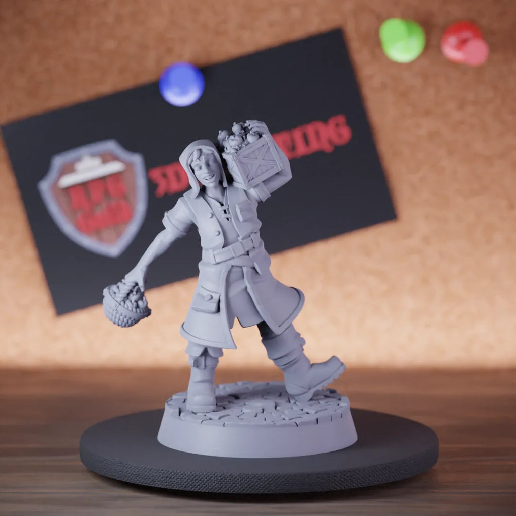 Human 5e | DnD Human Apple Farmer Npc Miniature