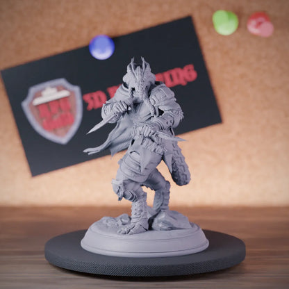 Dragonborn 5e | DnD Dragonborn Rogue Phantom Miniature