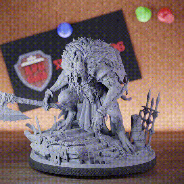 Untote 5e | DnD Blutiger Dämon Untotenkönig Miniatur 