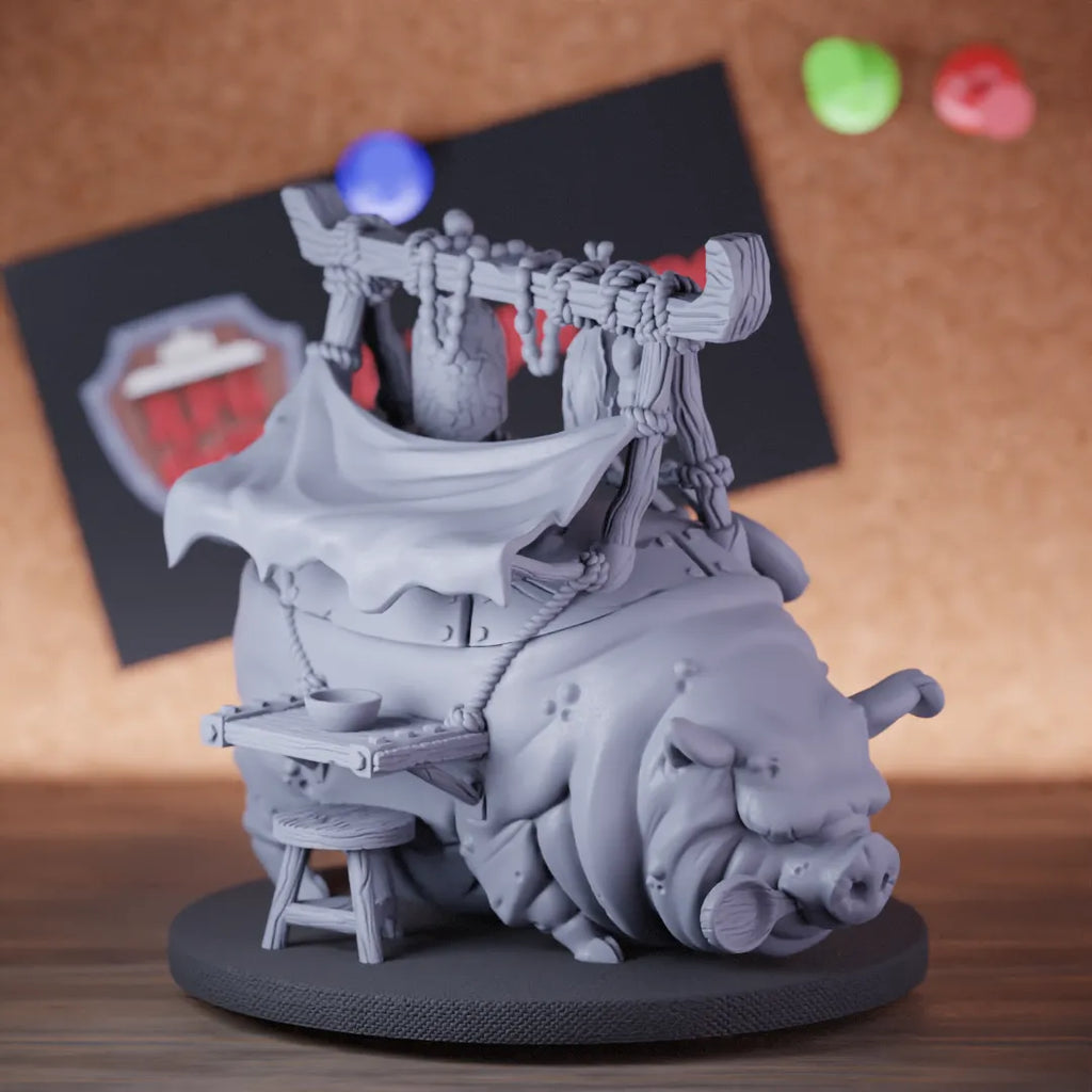 Pig 5e | DnD Merchant Pig Companion Miniature
