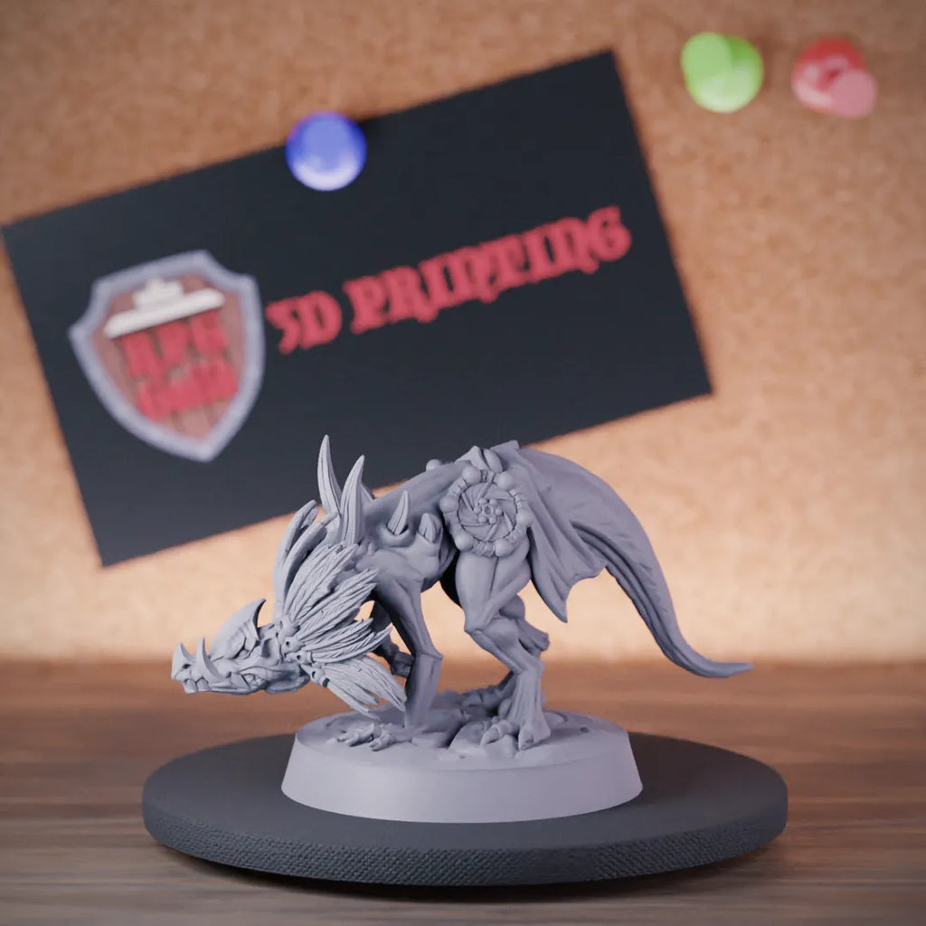 Lizardfolk 5e | DnD Lizardfolk Raptor Hunter Miniature