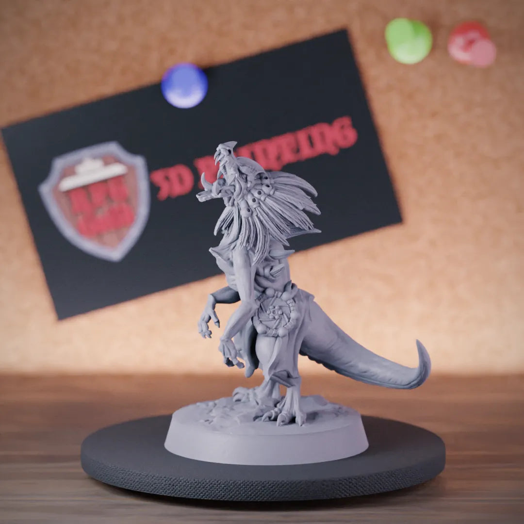 Dinosaur 5e | DnD Velociraptor Monster Miniature