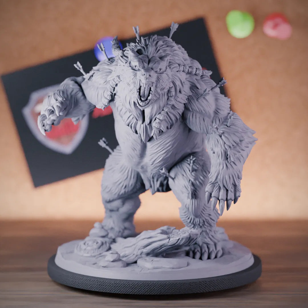 Beast 5e | DnD Beast Giant Bear Creature Miniature