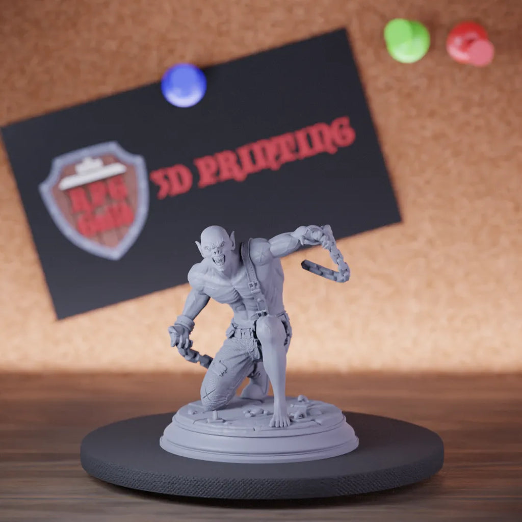 Vampire 5e | DnD Undead Vampire Prisoner Miniature