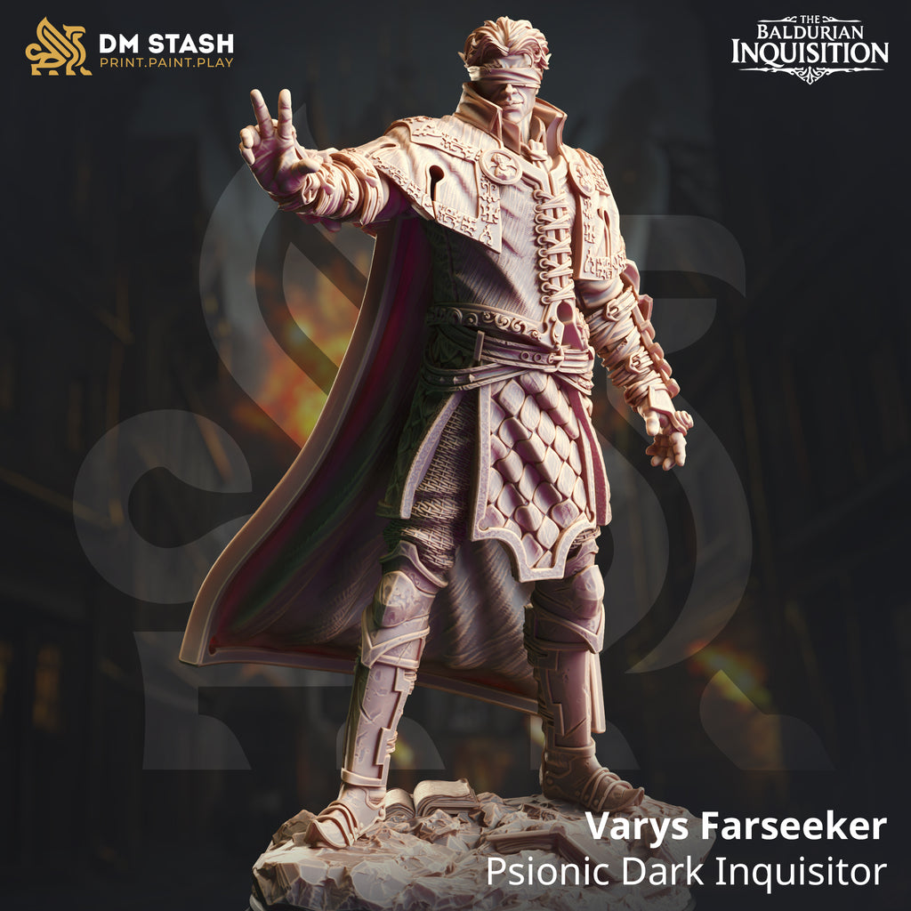 Baldurian Inquisition Bundle | DnD Miniature Set | 32-75mm