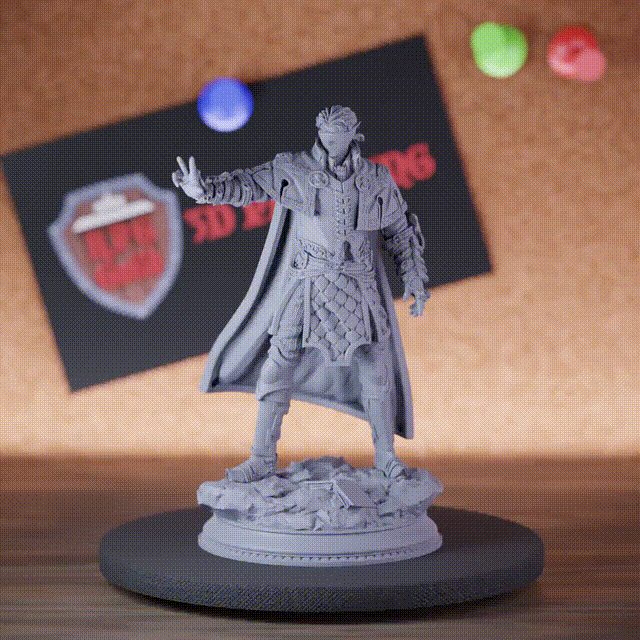 Inquisitor 5e | DnD Inquisitor Commander Varys Miniature