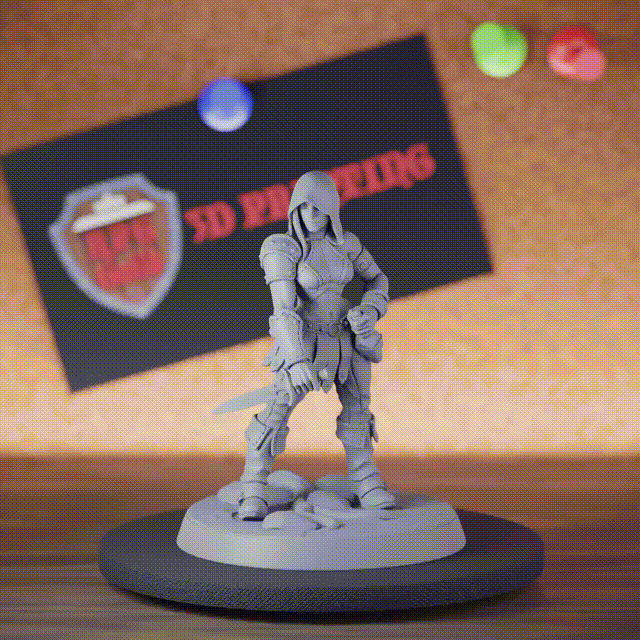 Rogue 5e | DnD Dagger Rogue Sisterhood Miniature