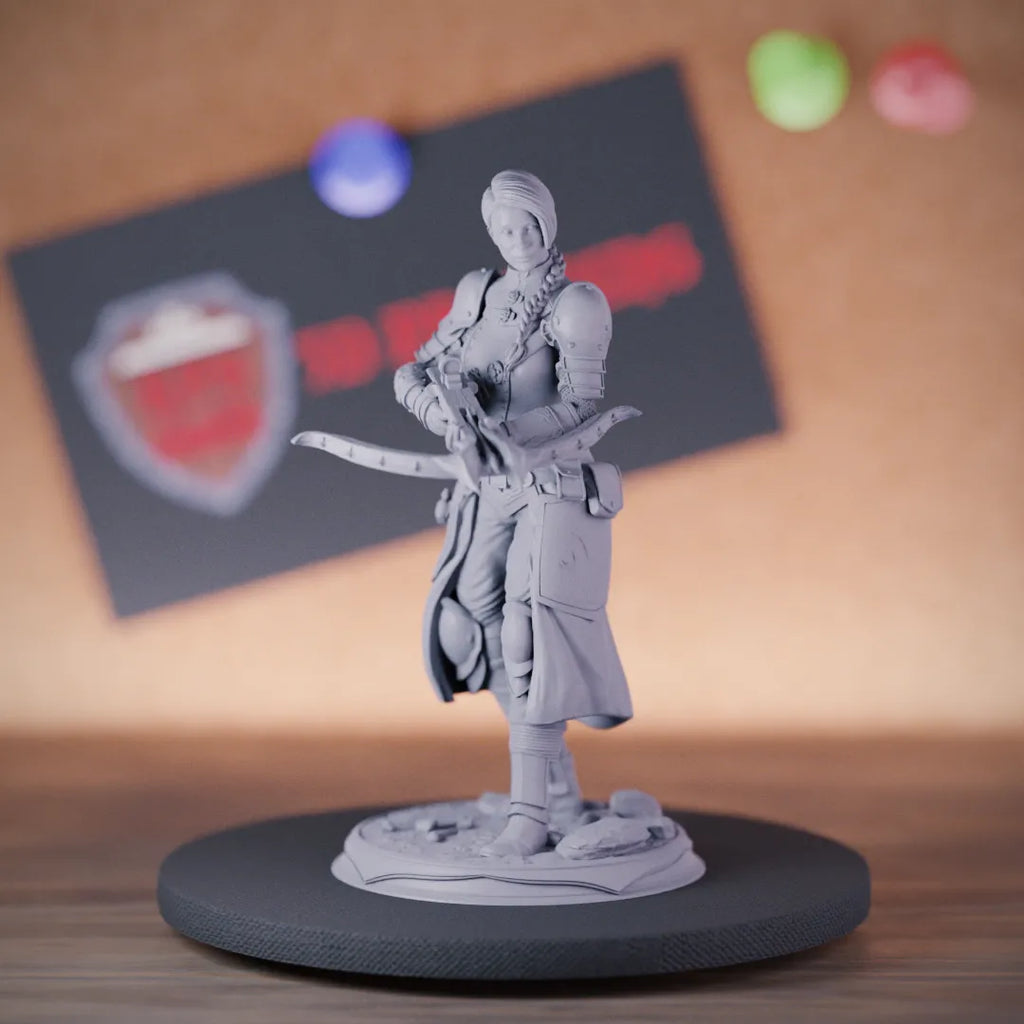 Bloodhunter 5e | DnD Ranger Female Warrior Miniature