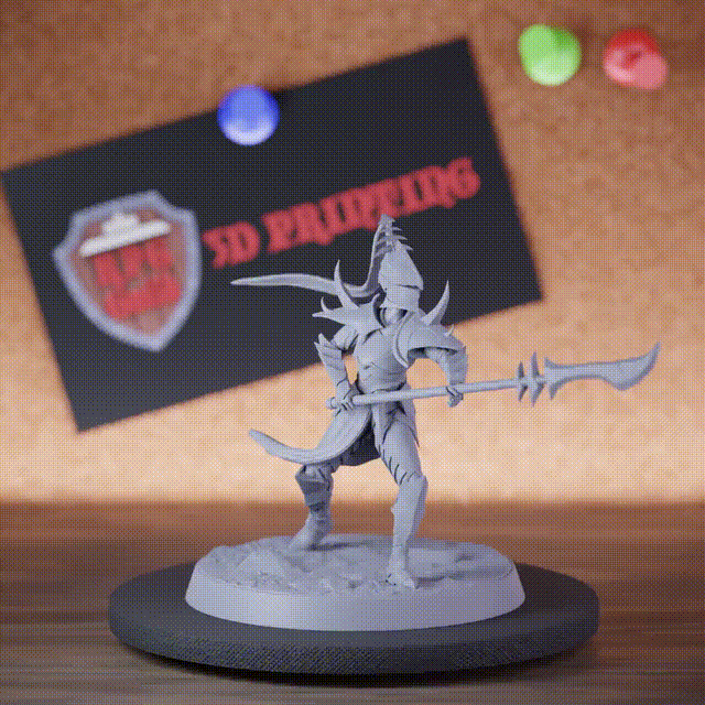 Drow 5e | DnD Infanterie-Vorhut-Miniatur der Drow