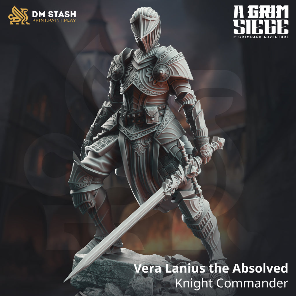 A Grim Siege Bundle | DnD Miniature Set | 32-75mm
