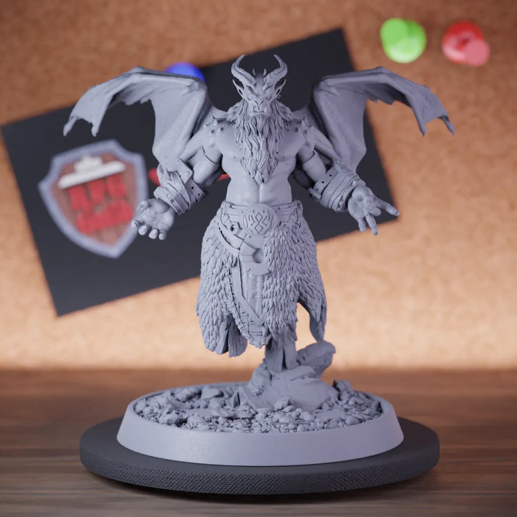 Demon 5e | DnD Demon Moloch Boss Miniature