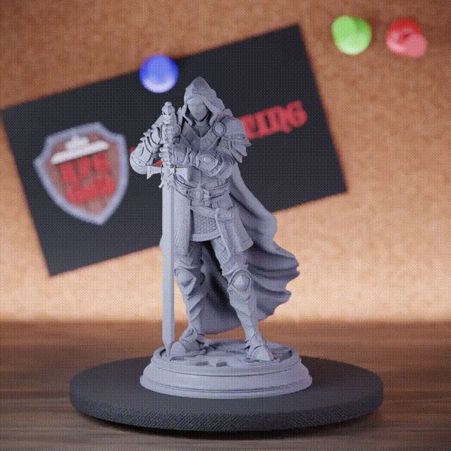 Humain 5e | Miniature Visage d'énigme sans visage DnD