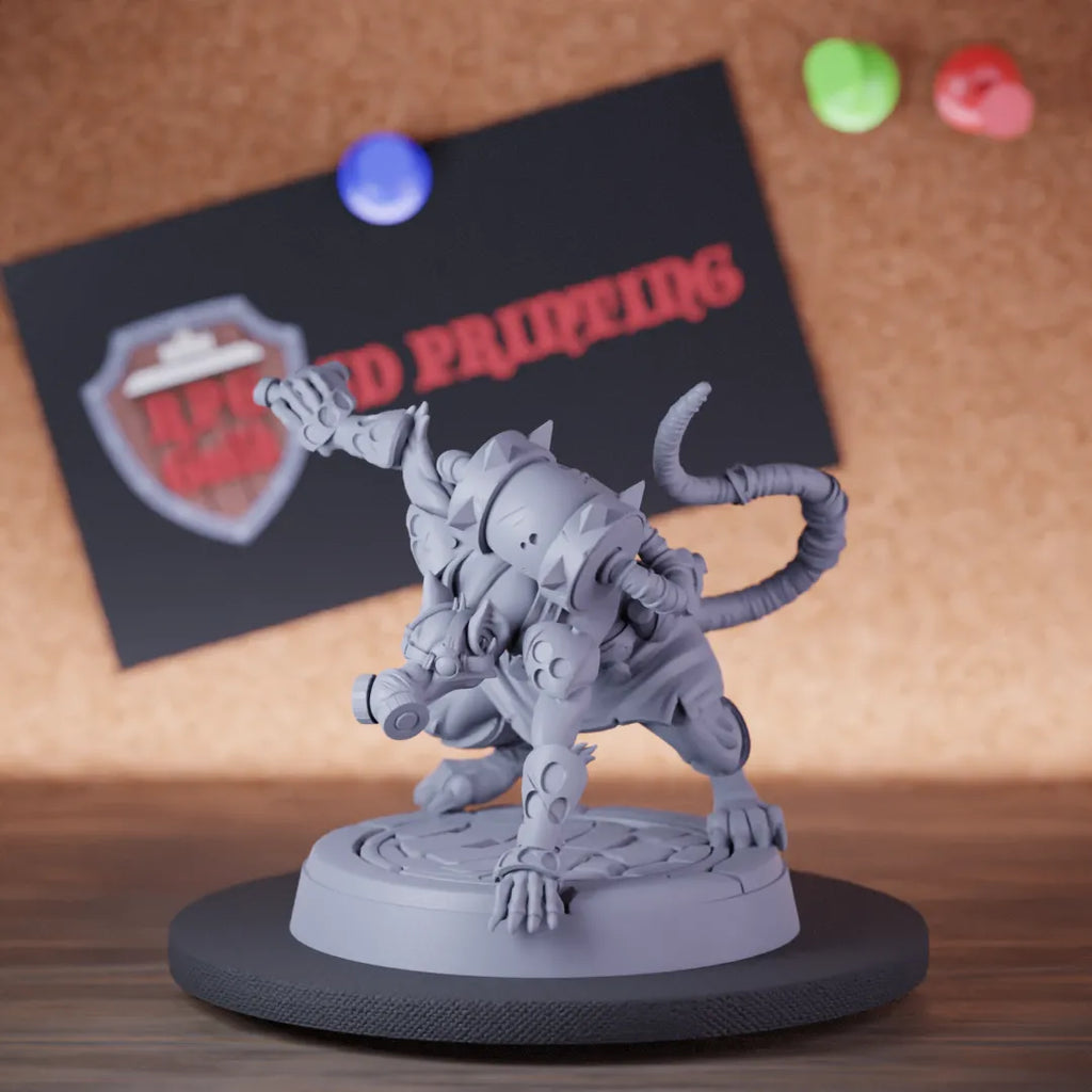 Ratmen 5e | DnD Ratmen Boss Monster Bomber Miniature